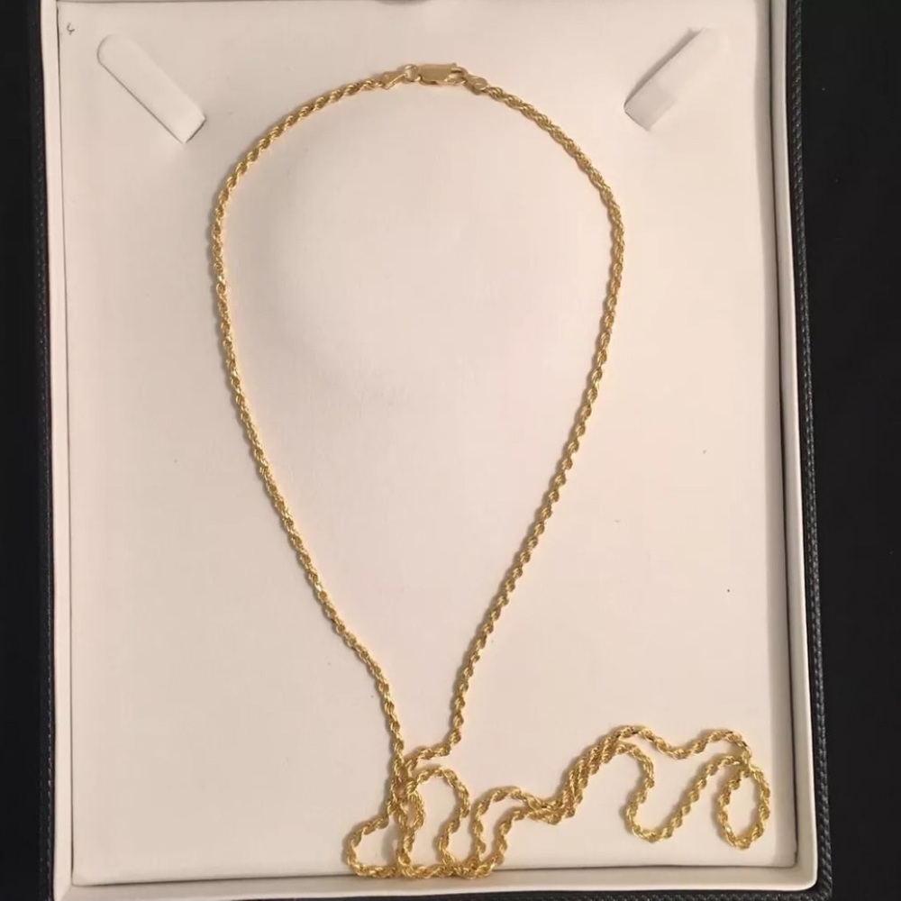 Gold over 925 sterling silver necklace